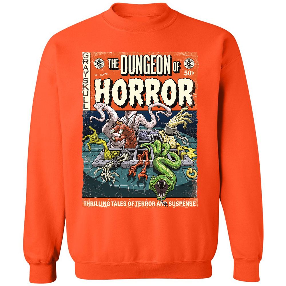Classic Unisex Sweatshirt - 7DMBFRYN - Orange - 10