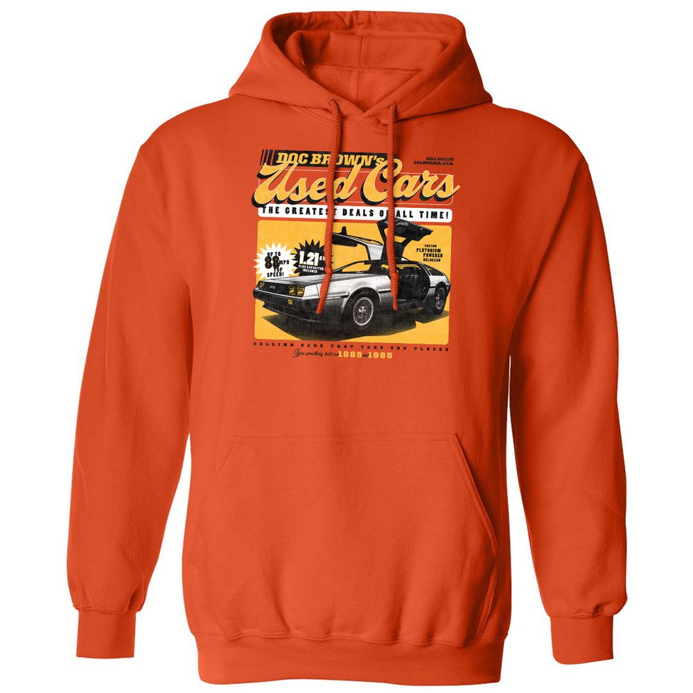 Classic Unisex Hoodie - EBKCVXL5 - Orange - 10