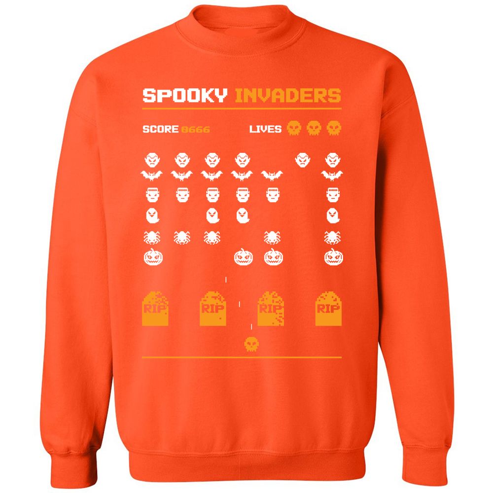 Classic Unisex Sweatshirt - 4QLG5MPH - Orange - 10