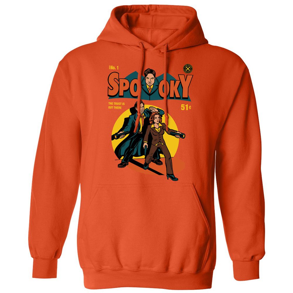 Classic Unisex Hoodie - 43AHSAUV - Orange - 10