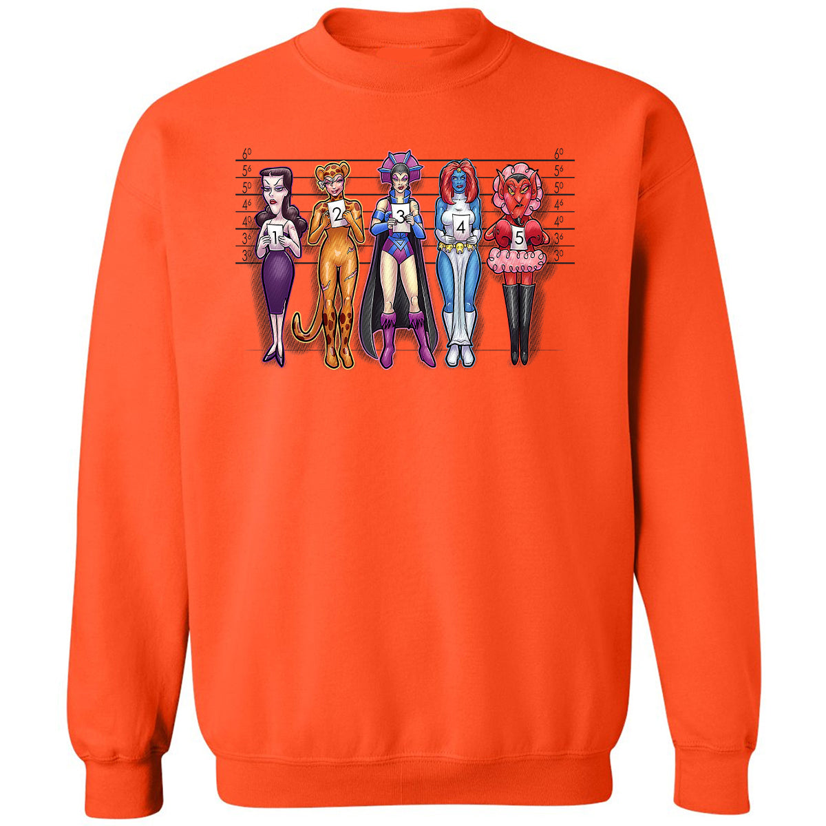 Classic Unisex Sweatshirt - K9ARMC4F - Orange - 10