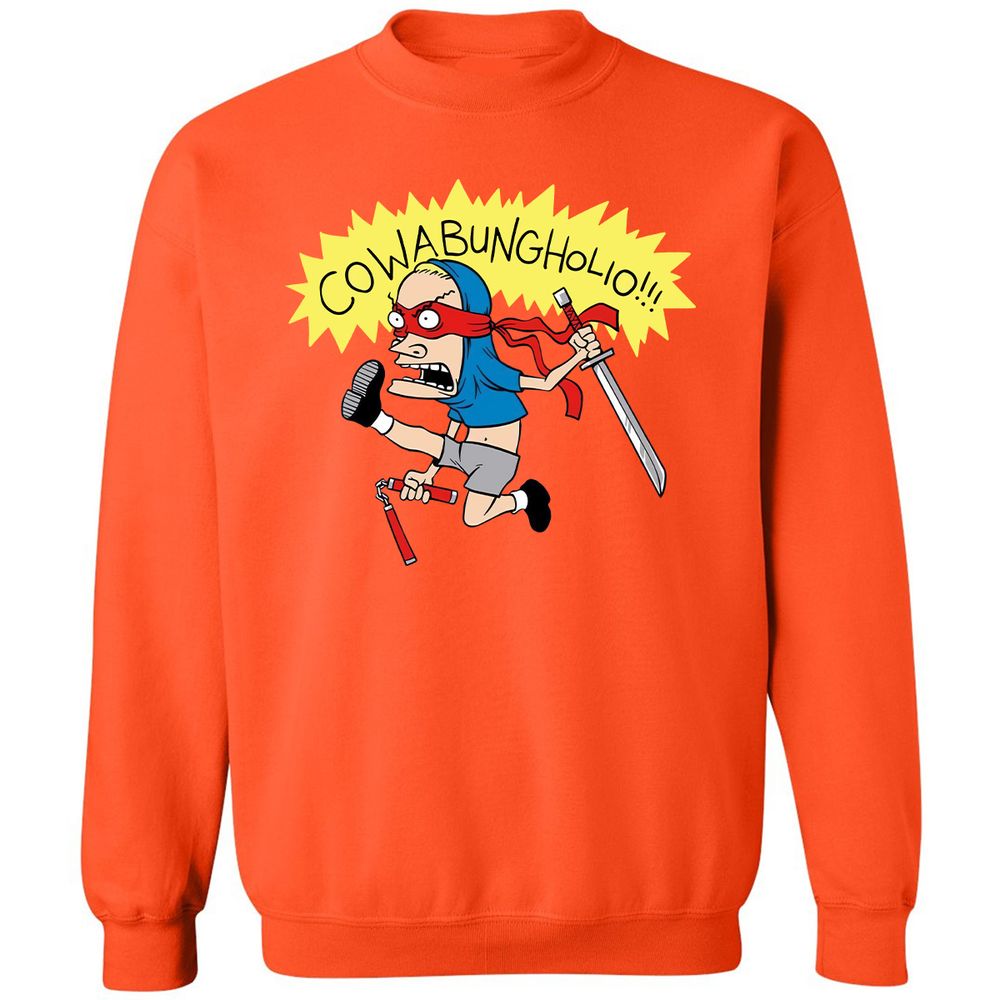 Classic Unisex Sweatshirt - YA9CWBVN - Orange - 10