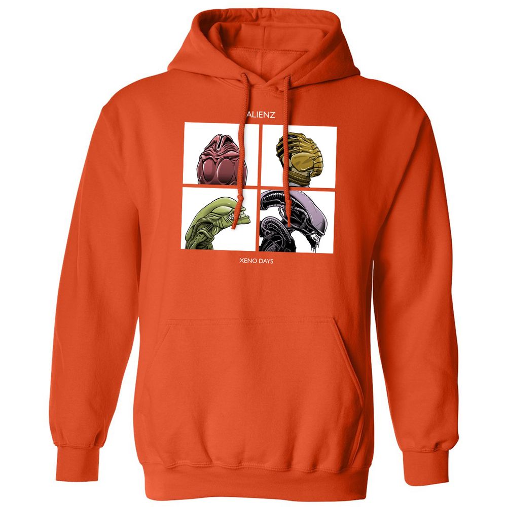 Classic Unisex Hoodie - KAHQTFX8 - Orange - 10