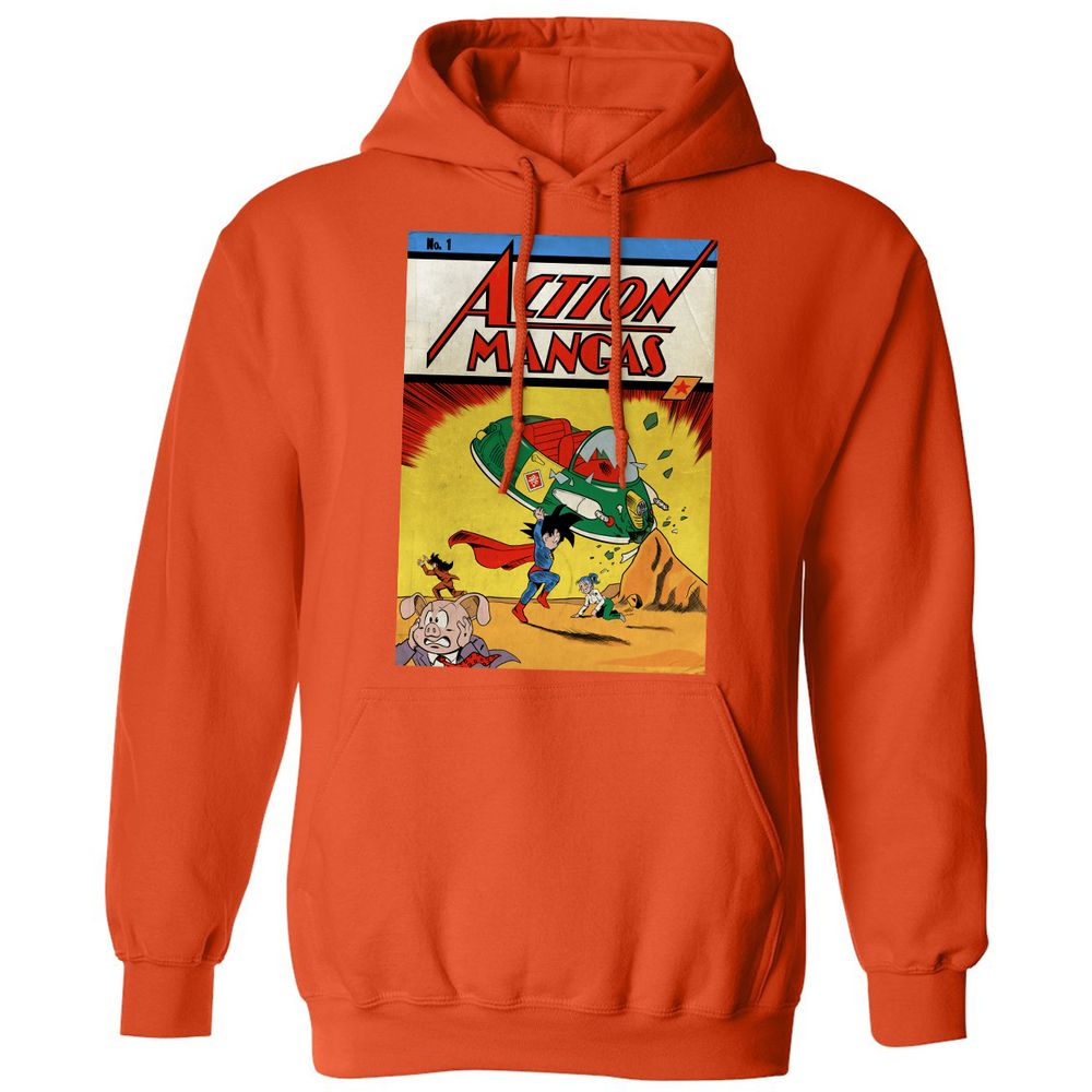 Classic Unisex Hoodie - L823WB85 - Orange - 10
