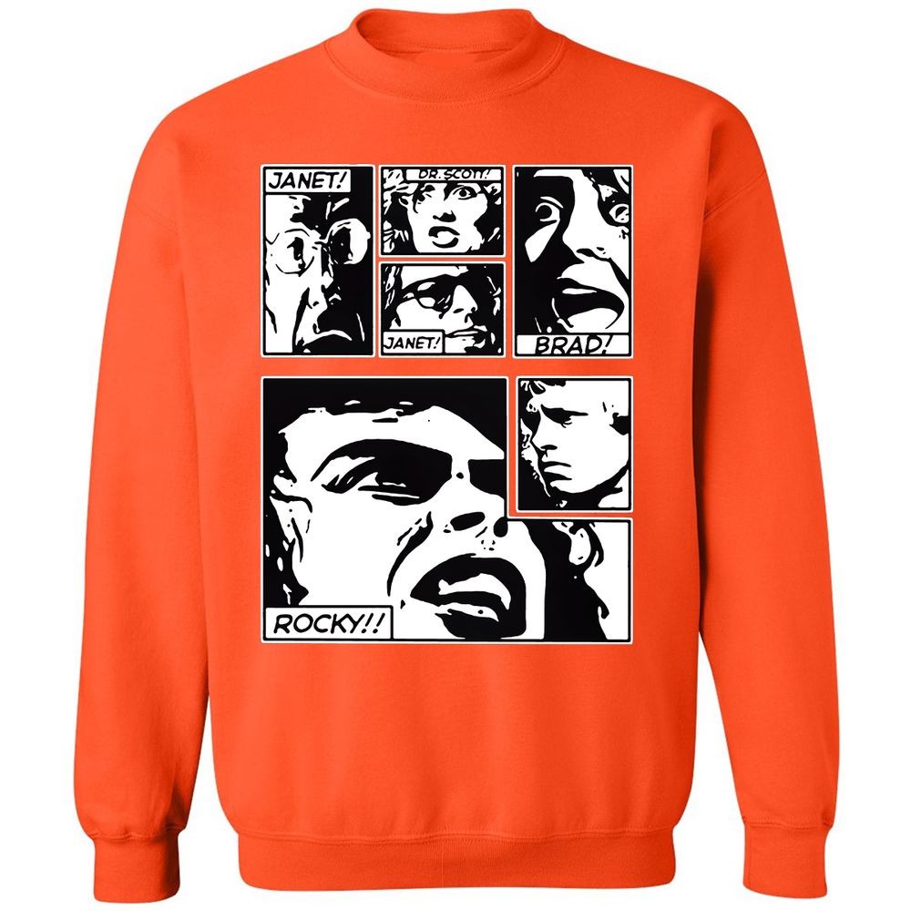 Classic Unisex Sweatshirt - 93HWXCMY - Orange - 10