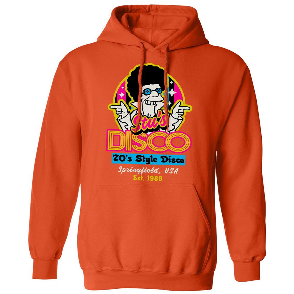 Classic Unisex Hoodie - AQUP4YA7 - Orange - 10