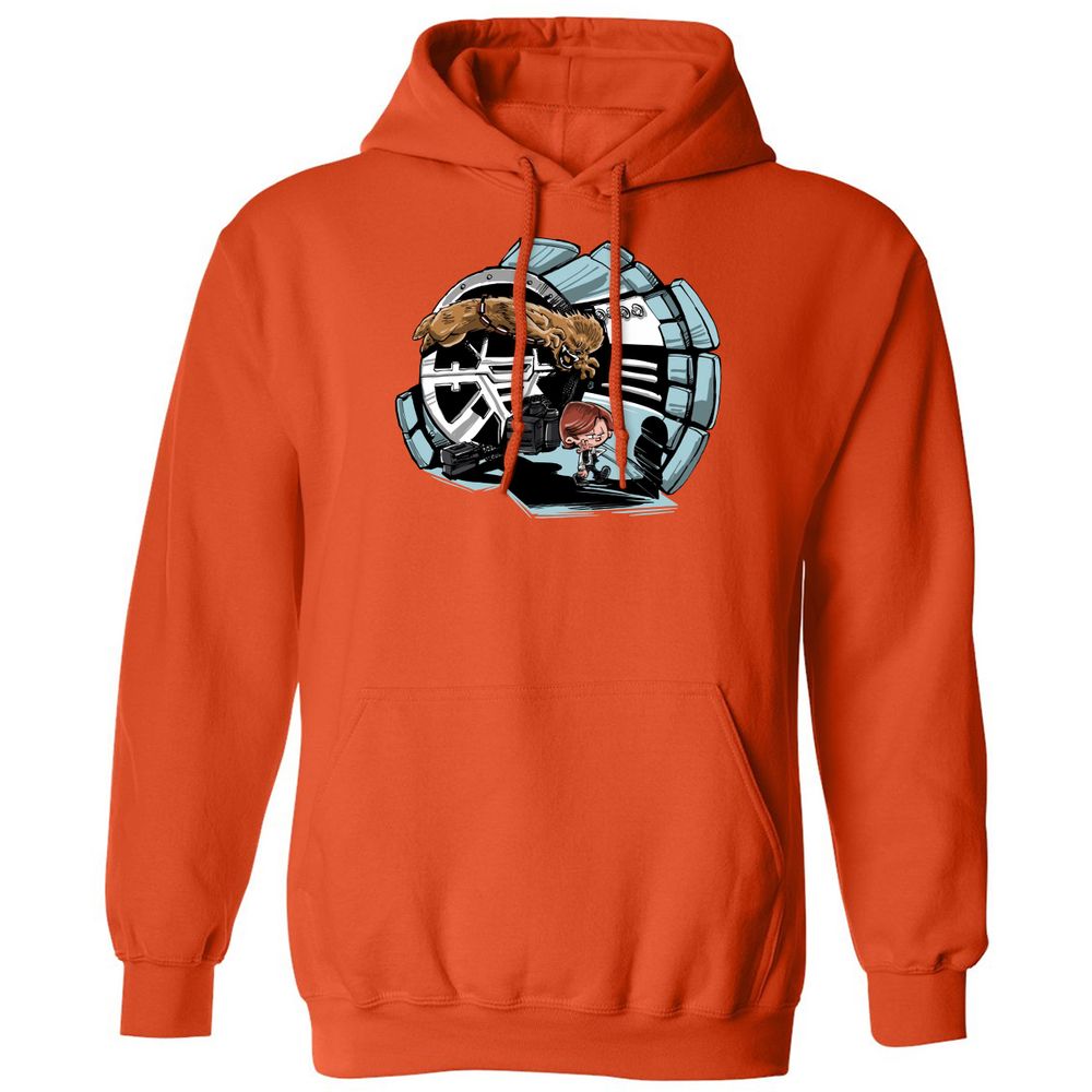 Classic Unisex Hoodie - L163GDNK - Orange - 10
