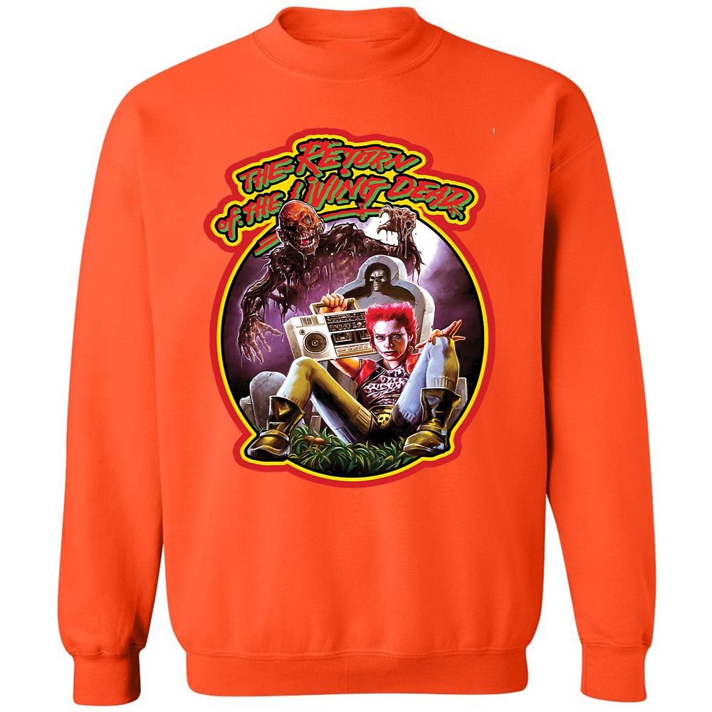 Classic Unisex Sweatshirt - P2EXSSNX - Orange - 10