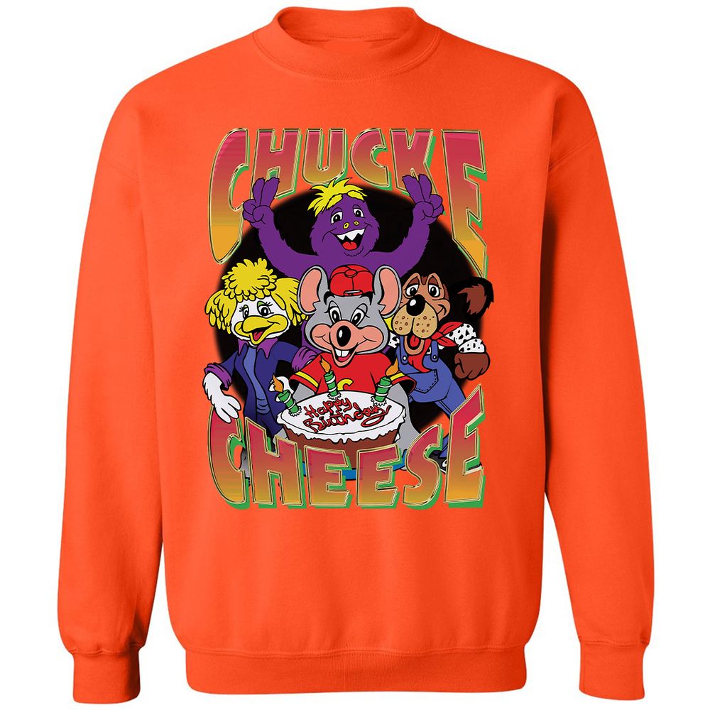 Classic Unisex Sweatshirt - C8Y992PB - Orange - 10