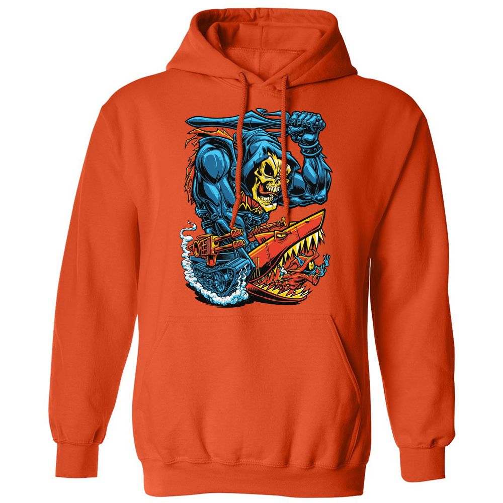 Classic Unisex Hoodie - TLEQURL1 - Orange - 10