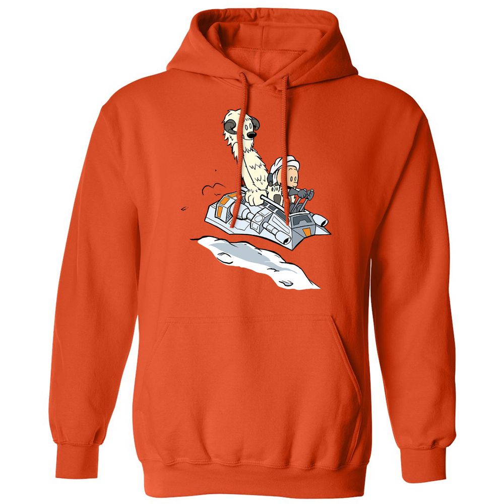 Classic Unisex Hoodie - A9GD6JYP - Orange - 10