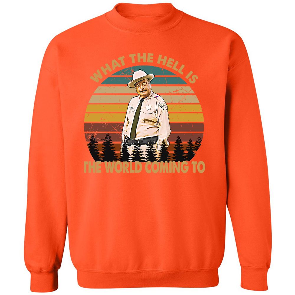 Classic Unisex Sweatshirt - F36QUZK4 - Orange - 10