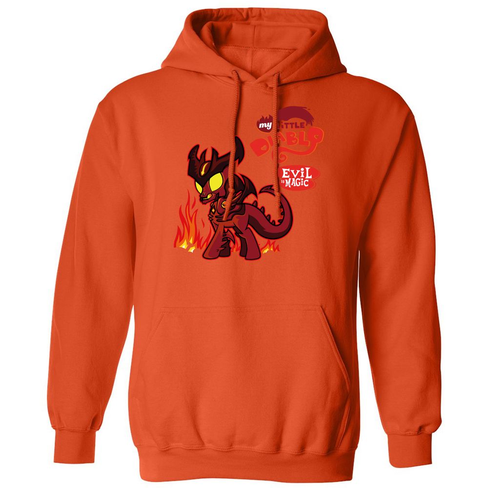 Classic Unisex Hoodie - 3M8PPX4M - Orange - 10