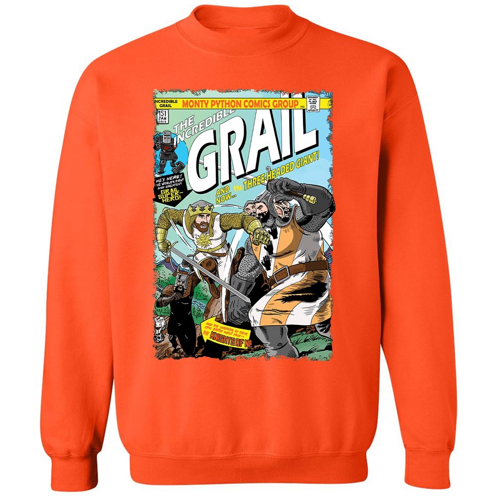 Classic Unisex Sweatshirt - MGRN1V2K - Orange - 10
