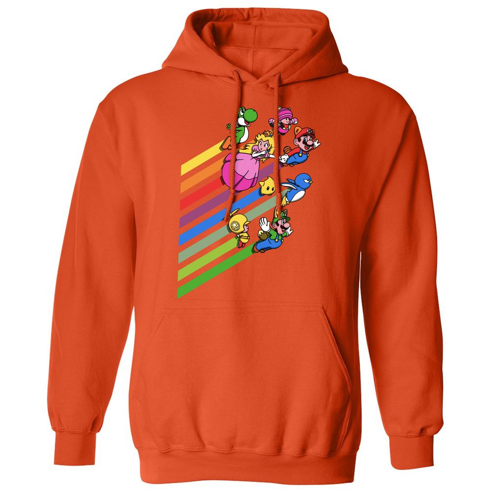 Classic Unisex Hoodie - 4Q6ERG4R - Orange - 10