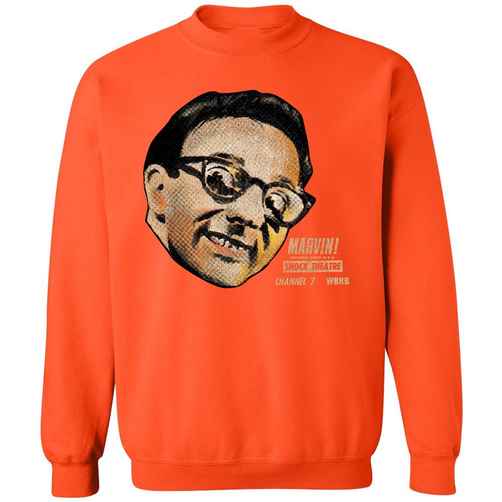 Classic Unisex Sweatshirt - 8T1HZ4QX - Orange - 10