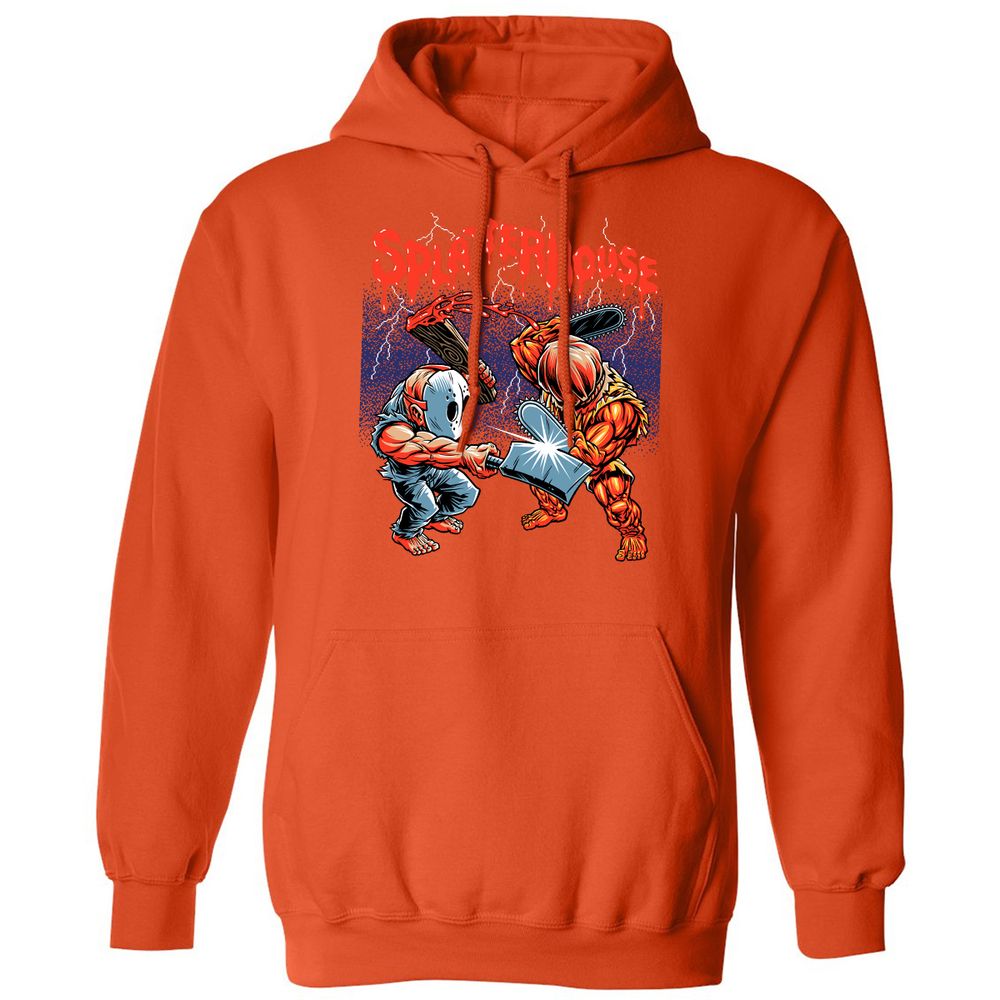 Classic Unisex Hoodie - KJLV98RR - Orange - 10