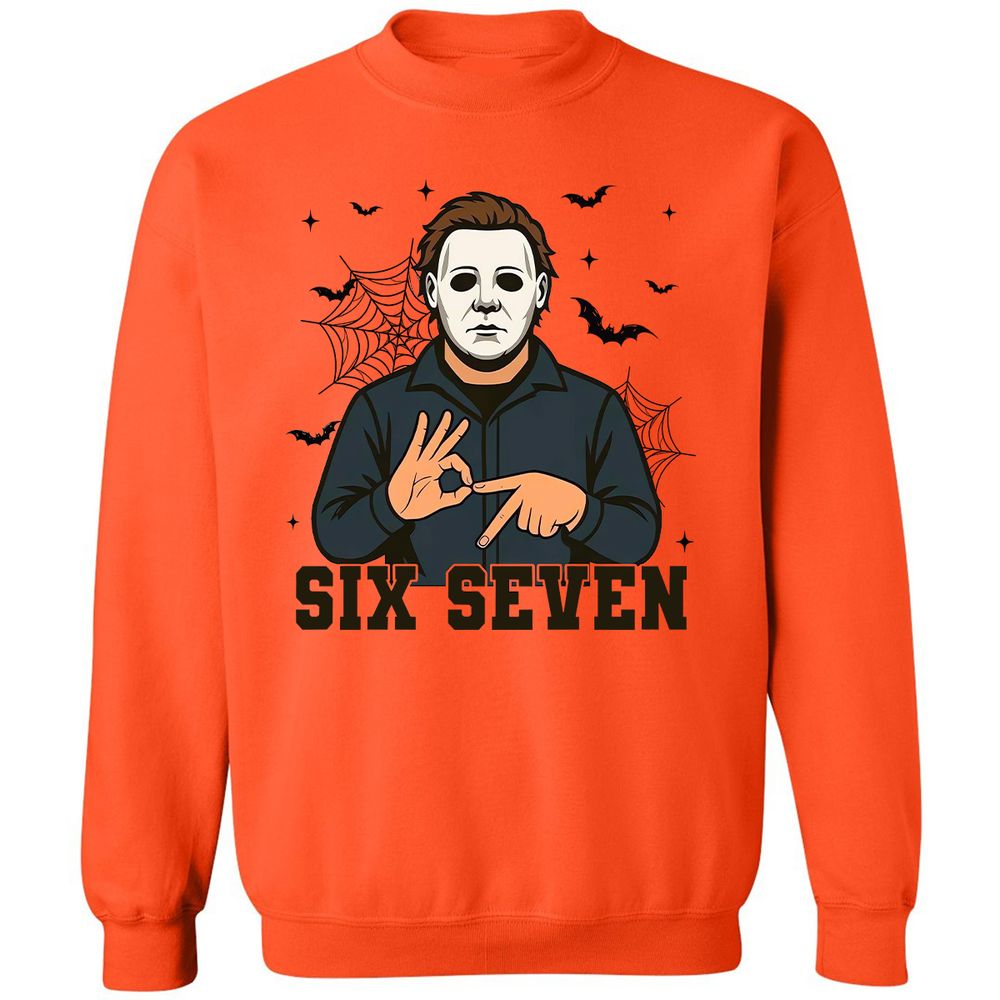 Classic Unisex Sweatshirt - F8PTS64Q - Orange - 10
