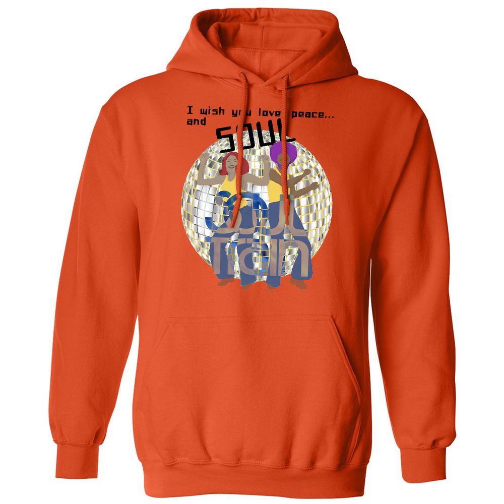 Classic Unisex Hoodie - DDT3PR1F - Orange - 10