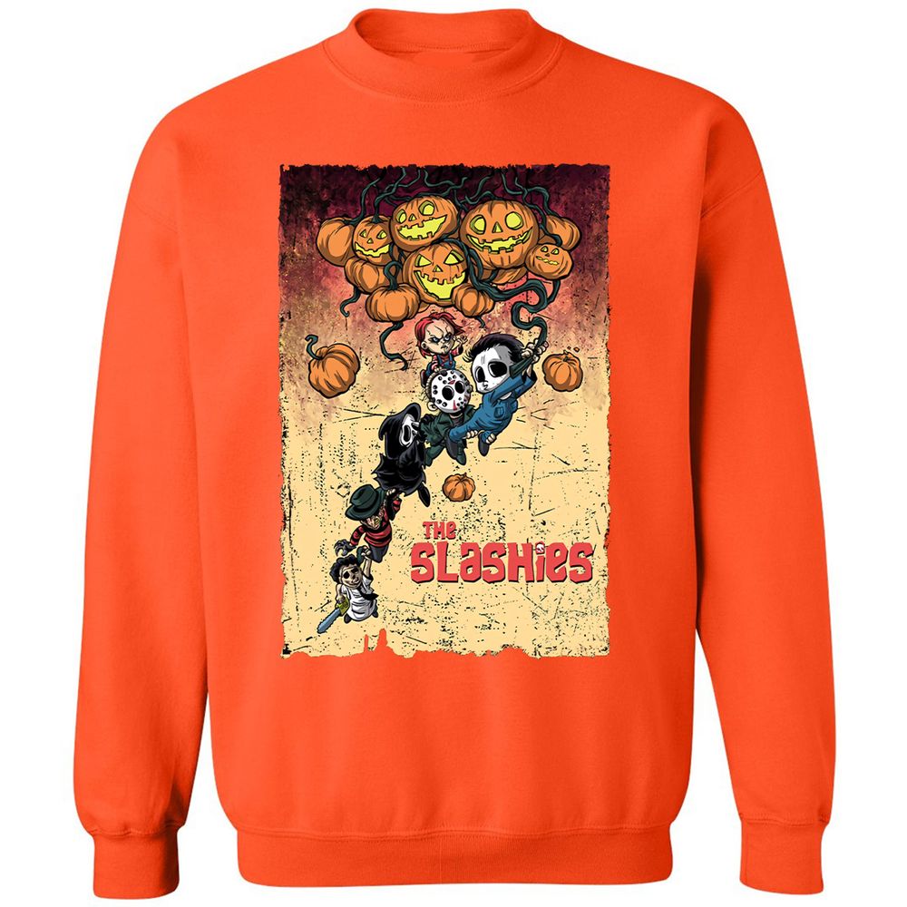 Classic Unisex Sweatshirt - SDQQW6JE - Orange - 10