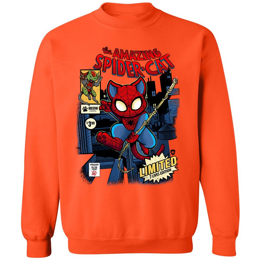 Classic Unisex Sweatshirt - 6MVRV8Y2 - Orange - 10