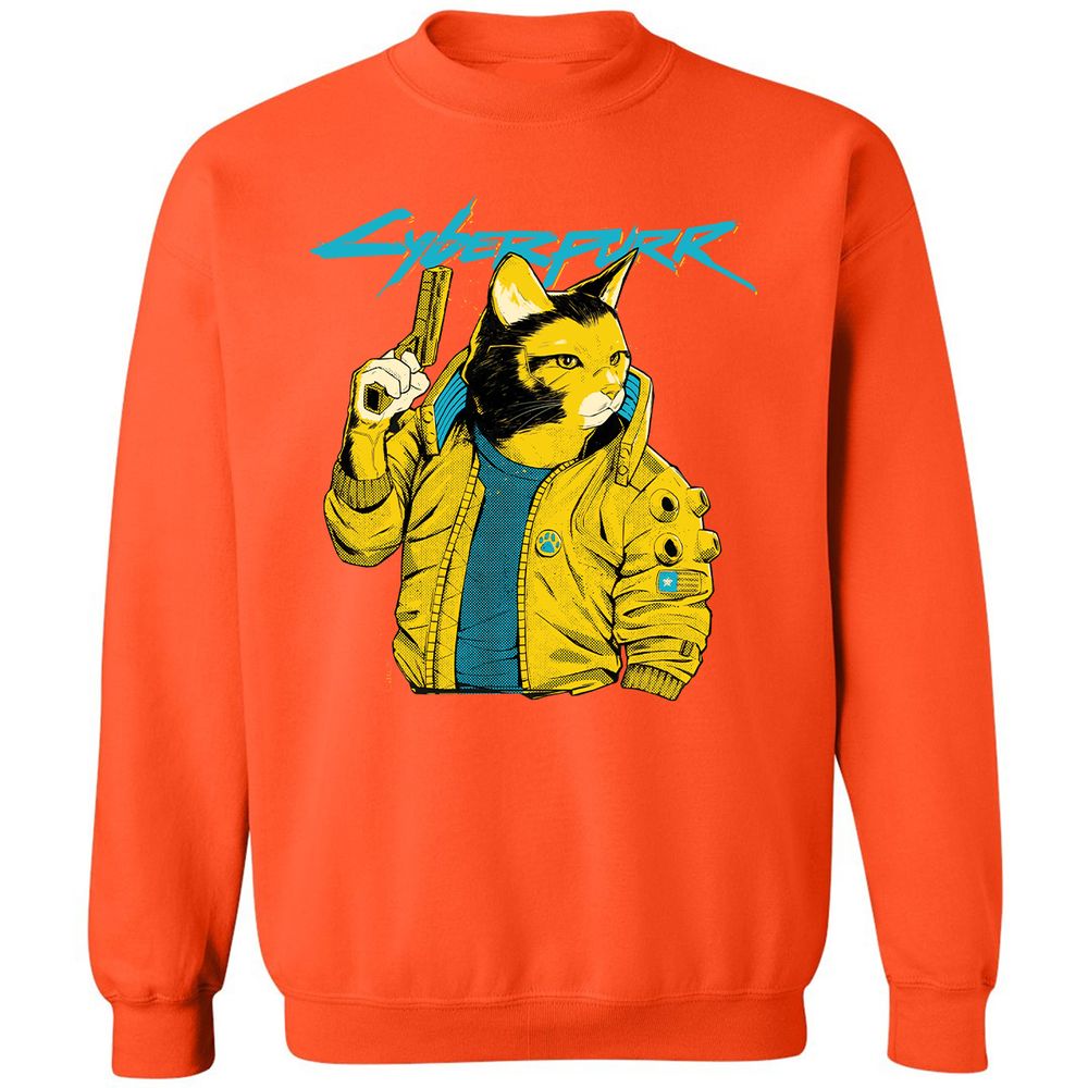 Classic Unisex Sweatshirt - 7AM2N458 - Orange - 10