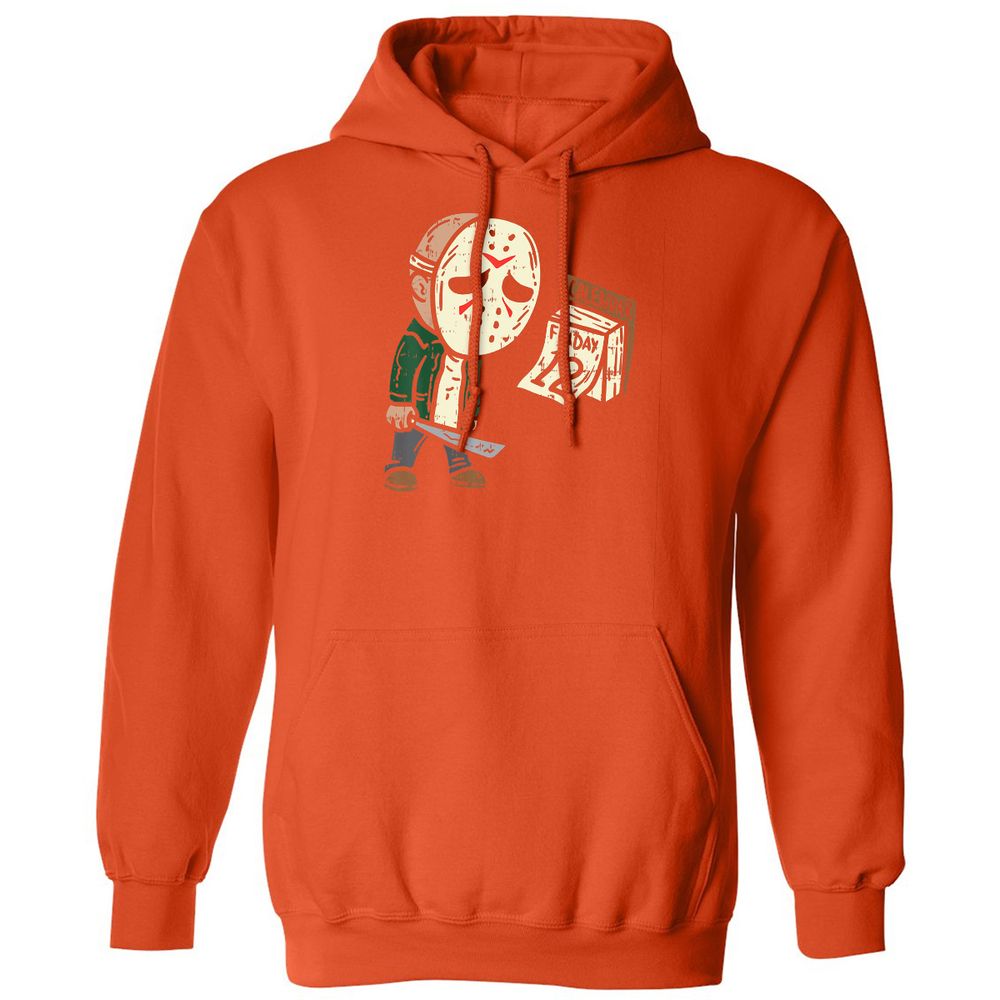 Classic Unisex Hoodie - G73H8T2Y - Orange - 10