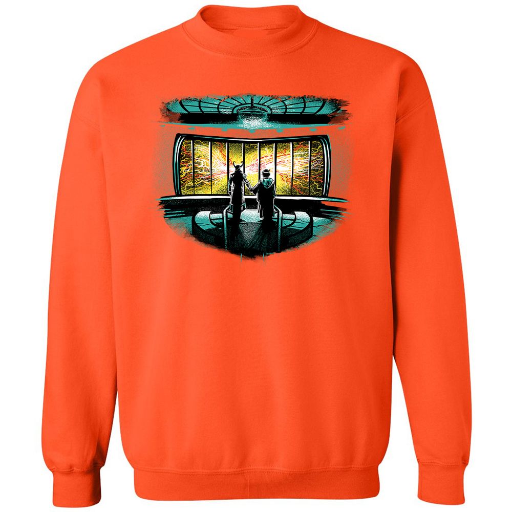 Classic Unisex Sweatshirt - V7GTSGWS - Orange - 10