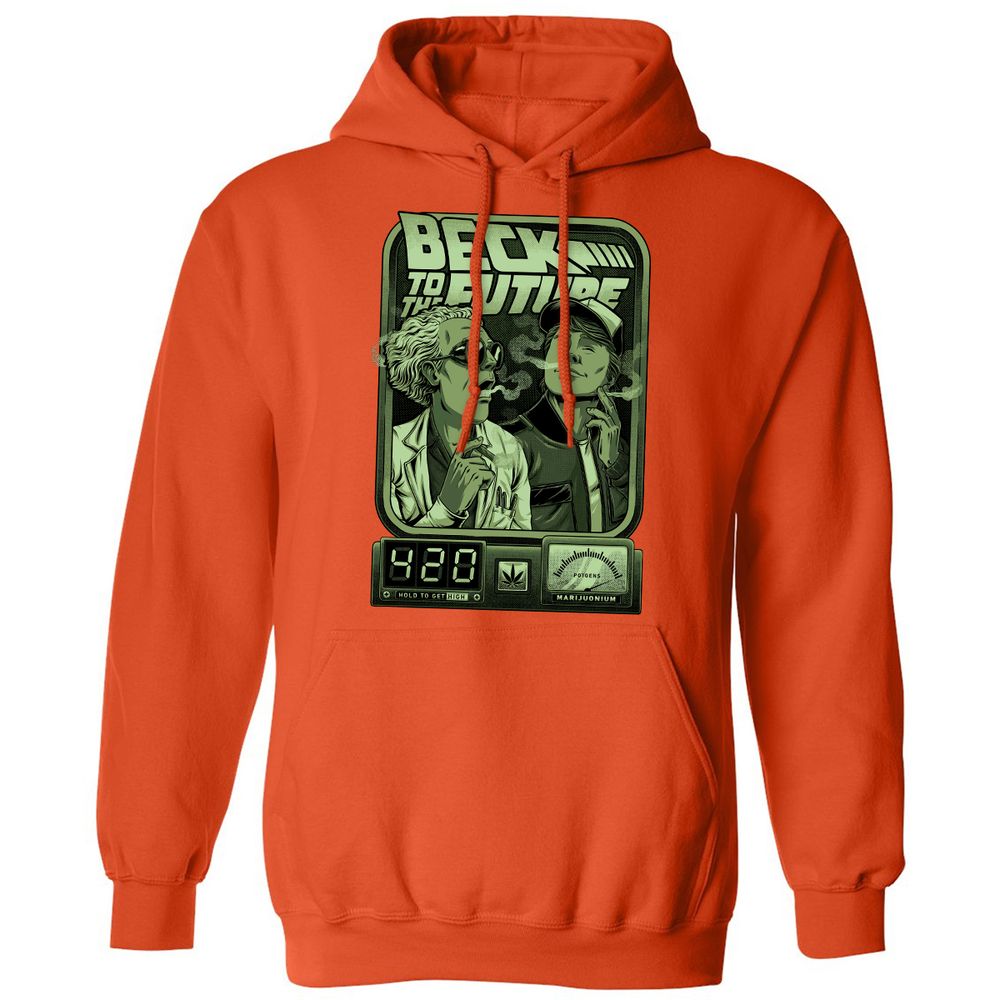Classic Unisex Hoodie - TUHRX9LH - Orange - 10