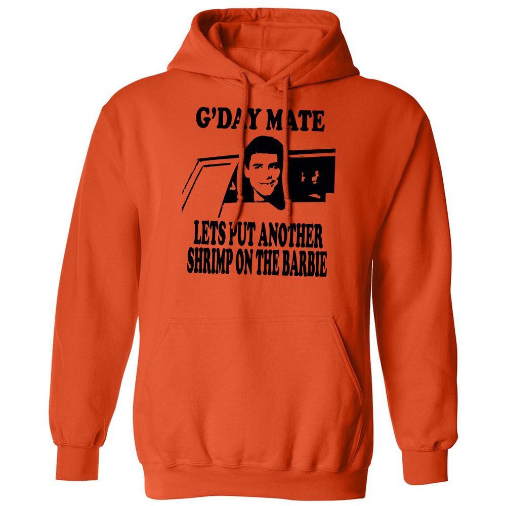 Classic Unisex Hoodie - WYW77KQ5 - Orange - 10