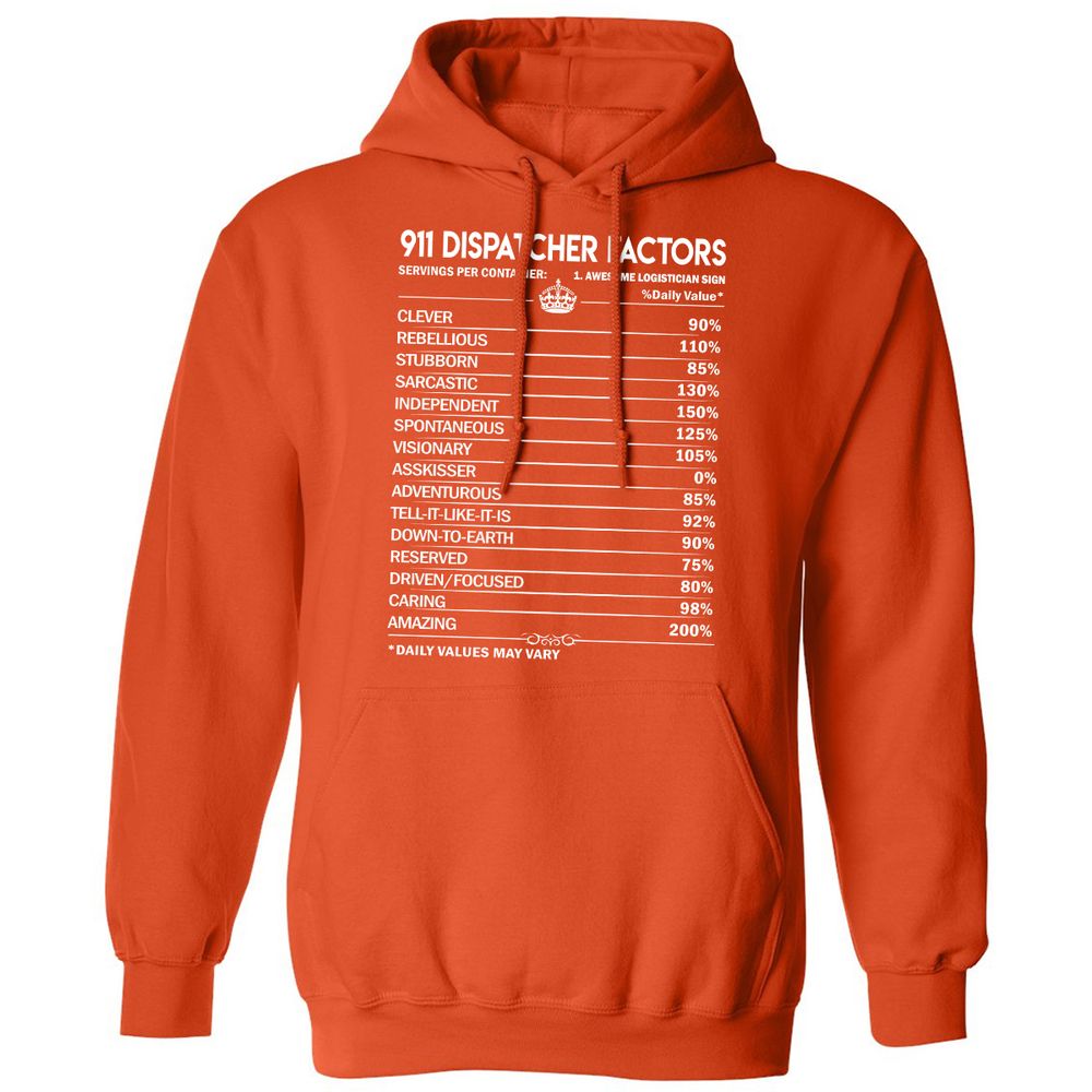 Classic Unisex Hoodie - 6F9CPW3Q - Orange - 10