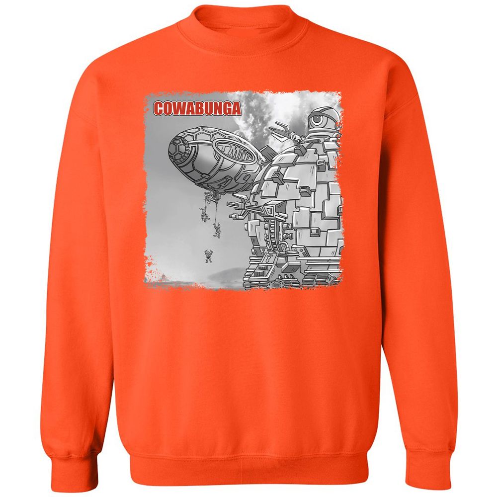 Classic Unisex Sweatshirt - 5TLWRE3W - Orange - 10