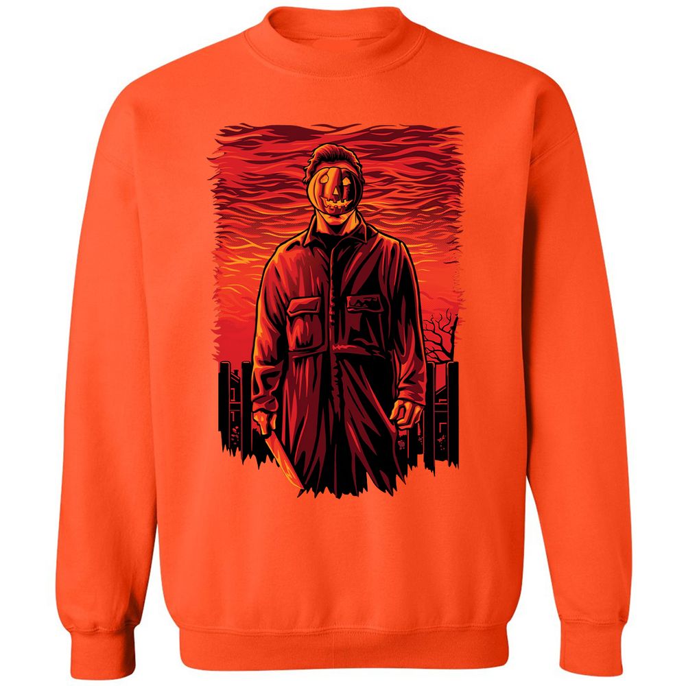 Classic Unisex Sweatshirt - 6F1EYGF5 - Orange - 10