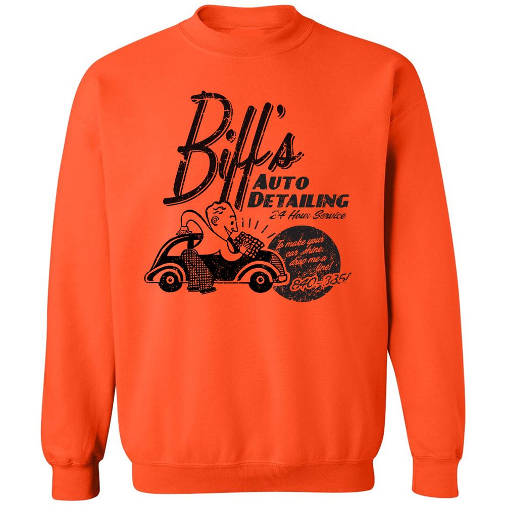 Classic Unisex Sweatshirt - MJSNMSUD - Orange - 10