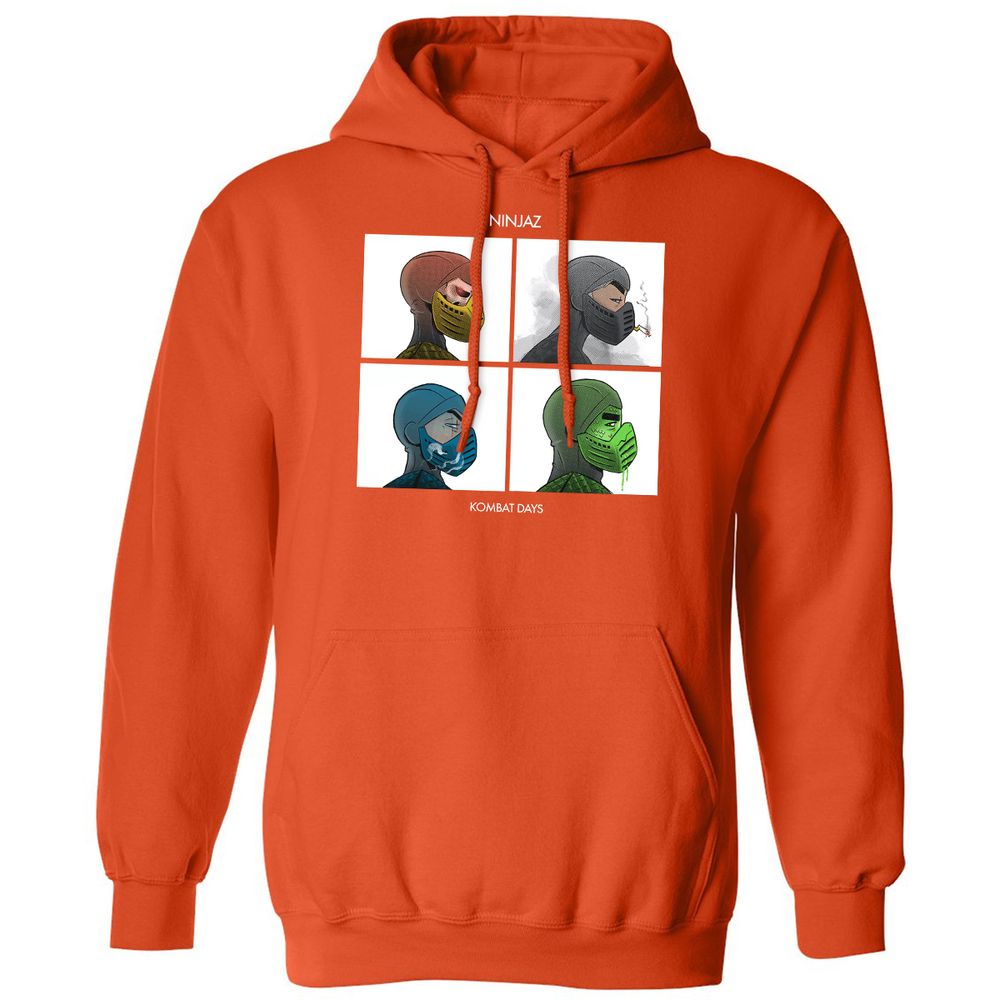 Classic Unisex Hoodie - PFAC8U7P - Orange - 10