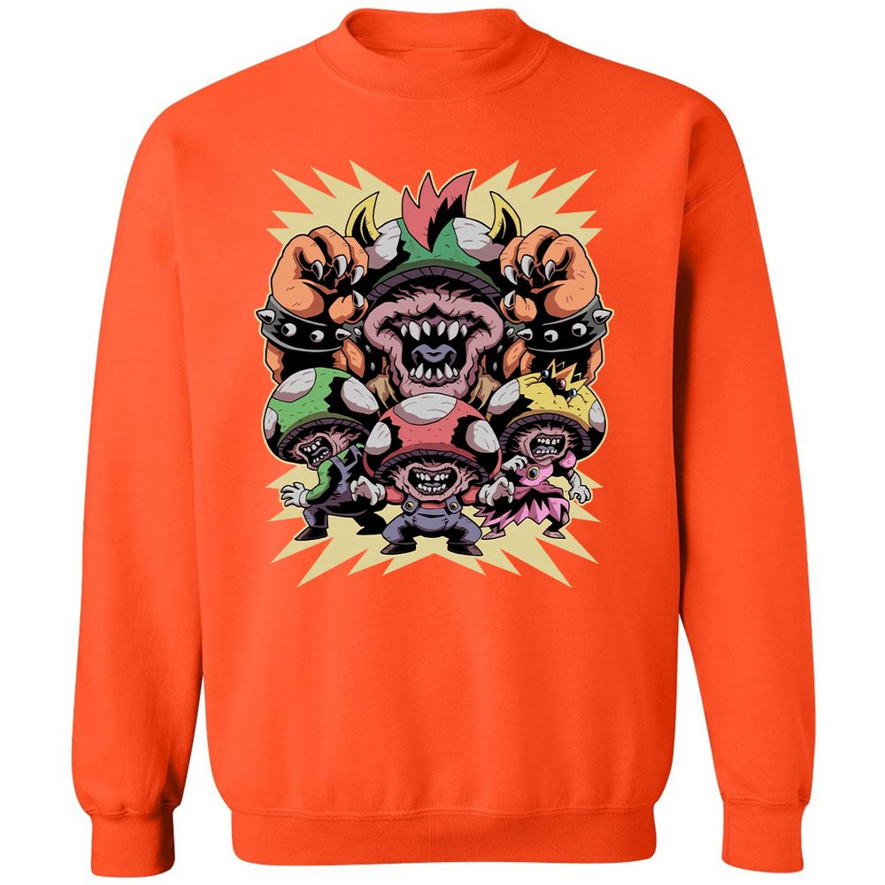Classic Unisex Sweatshirt - N13F4R7P - Orange - 10