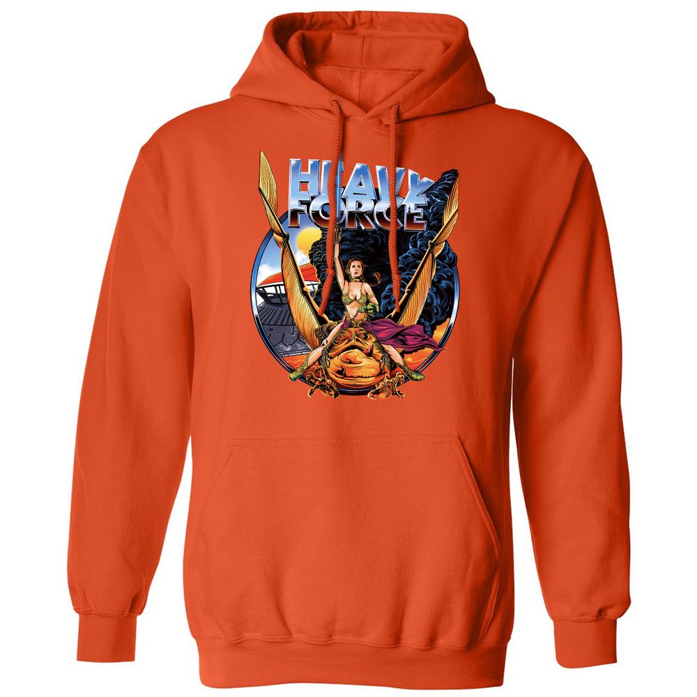 Classic Unisex Hoodie - LLZ6EC1L - Orange - 10