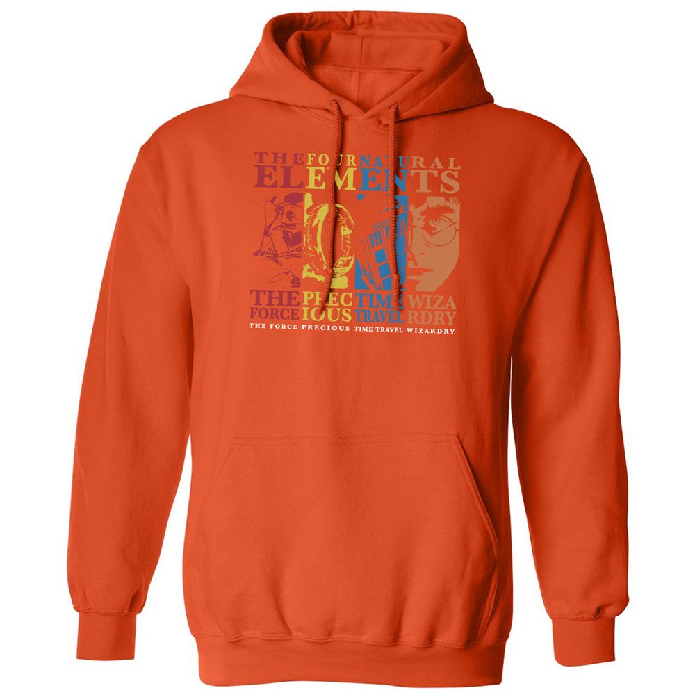 Classic Unisex Hoodie - SGGJXXW9 - Orange - 10