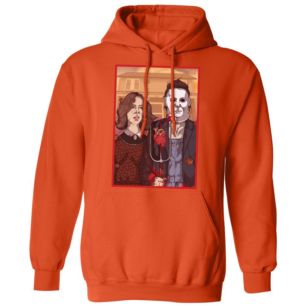 Classic Unisex Hoodie - P4WJZMSS - Orange - 10