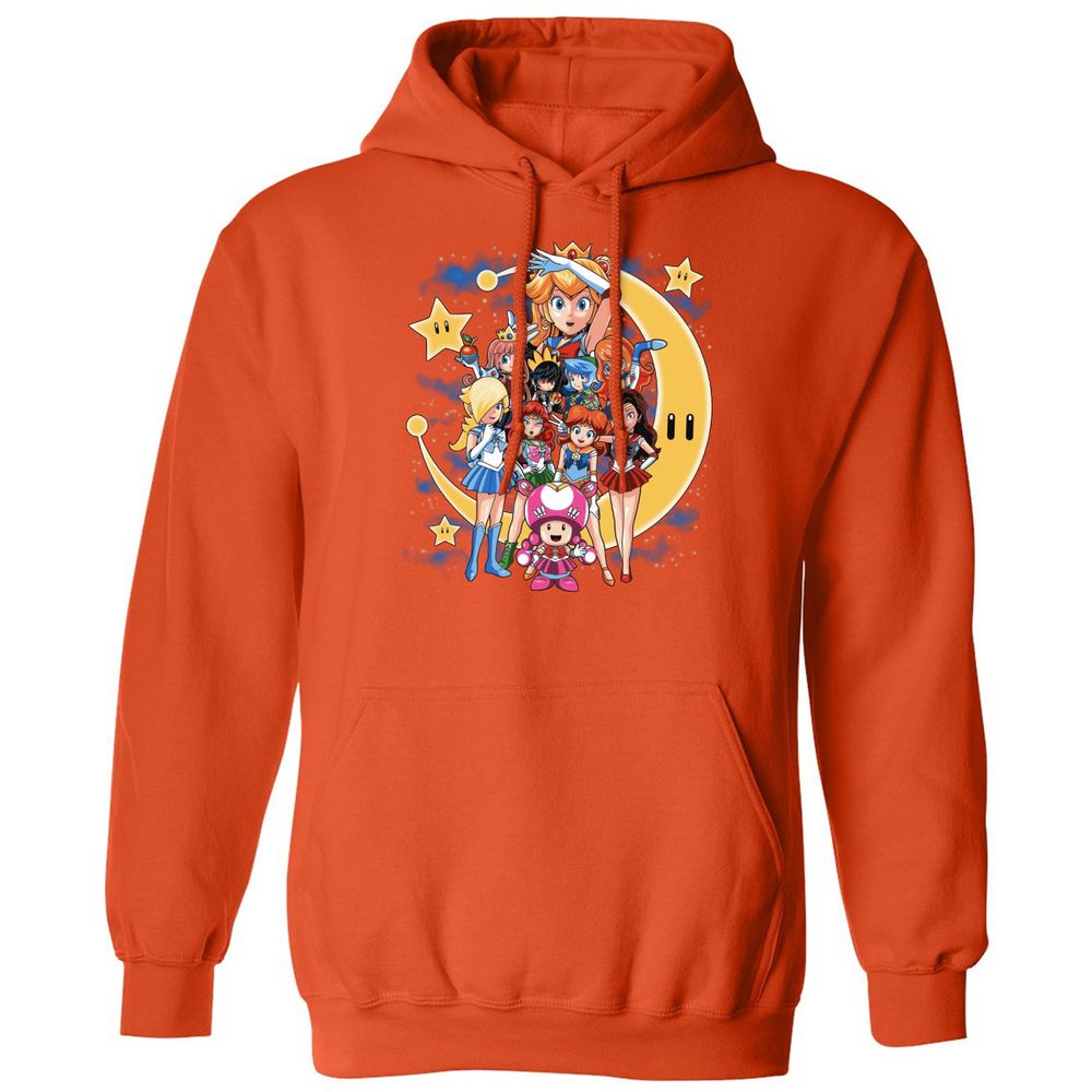 Classic Unisex Hoodie - BUPJA375 - Orange - 10