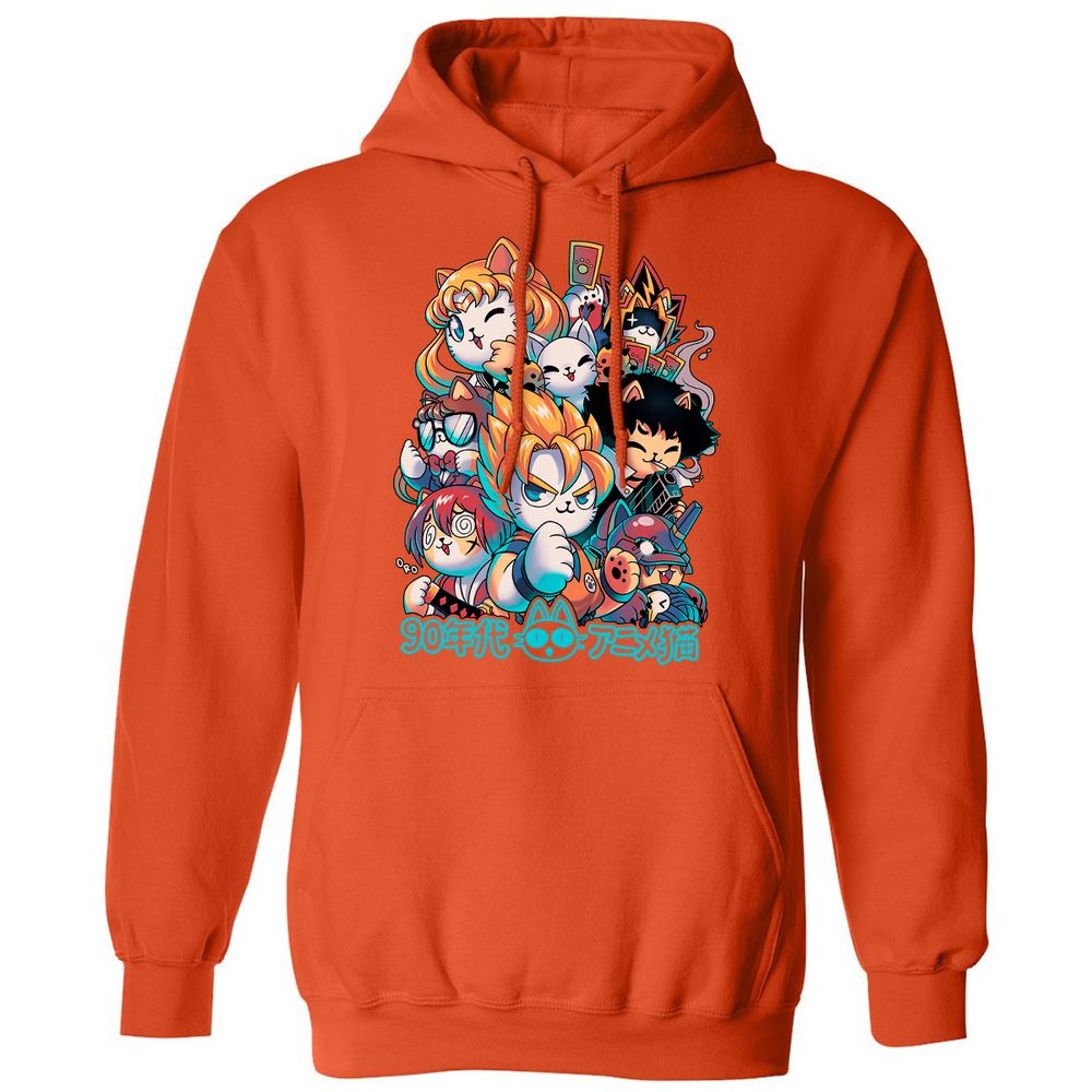 Classic Unisex Hoodie - MFD61UN9 - Orange - 10