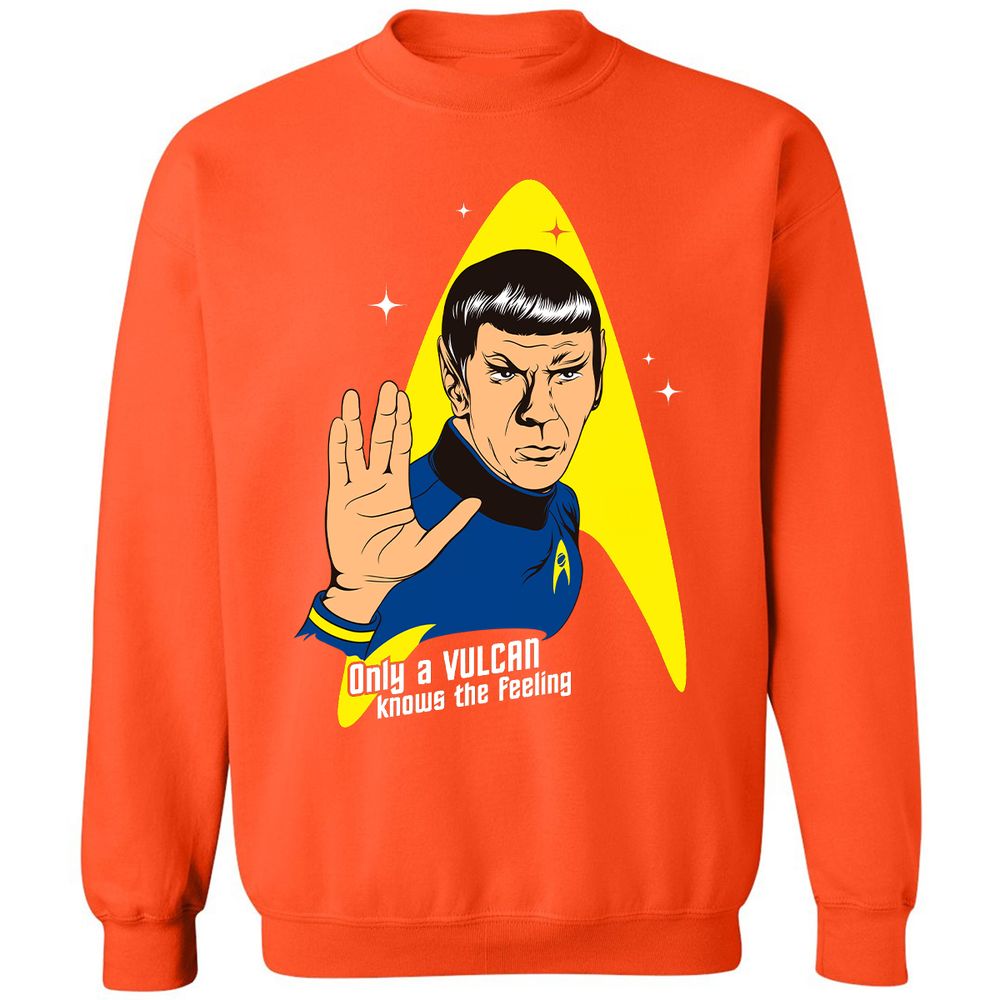 Classic Unisex Sweatshirt - 1AYX8SRU - Orange - 10