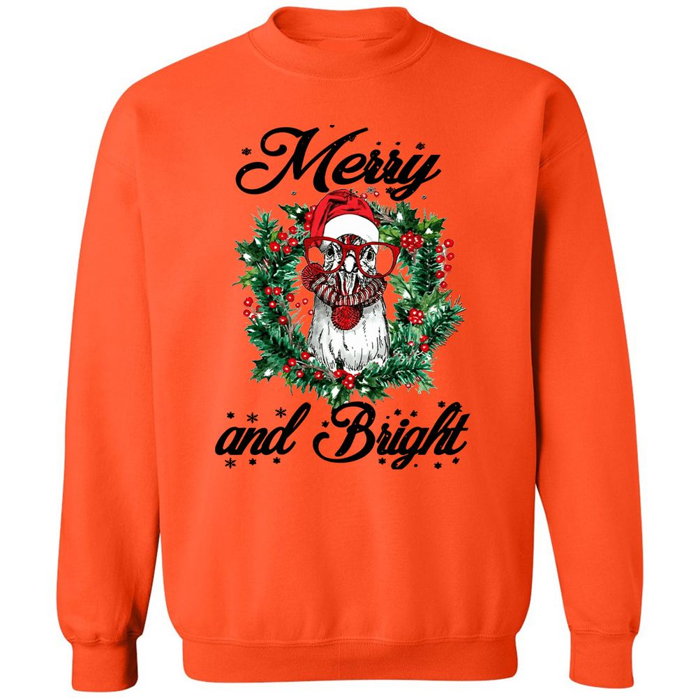 Classic Unisex Sweatshirt - JCUXEK6U - Orange - 10
