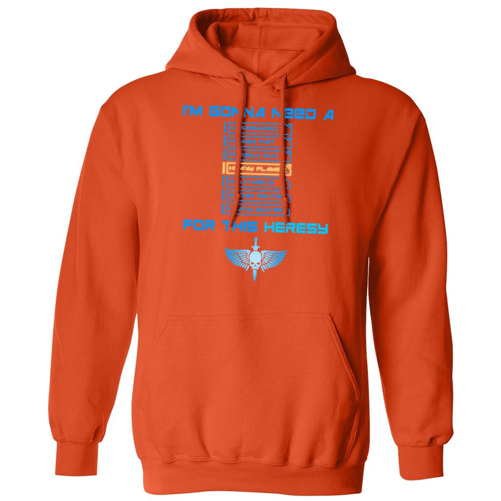 Classic Unisex Hoodie - 69WVC1KF - Orange - 10