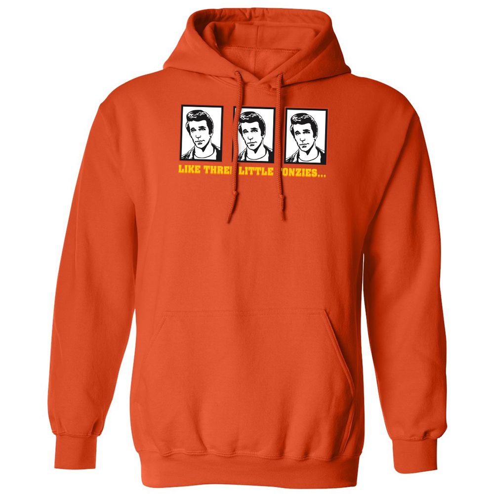 Classic Unisex Hoodie - HRS539M4 - Orange - 10