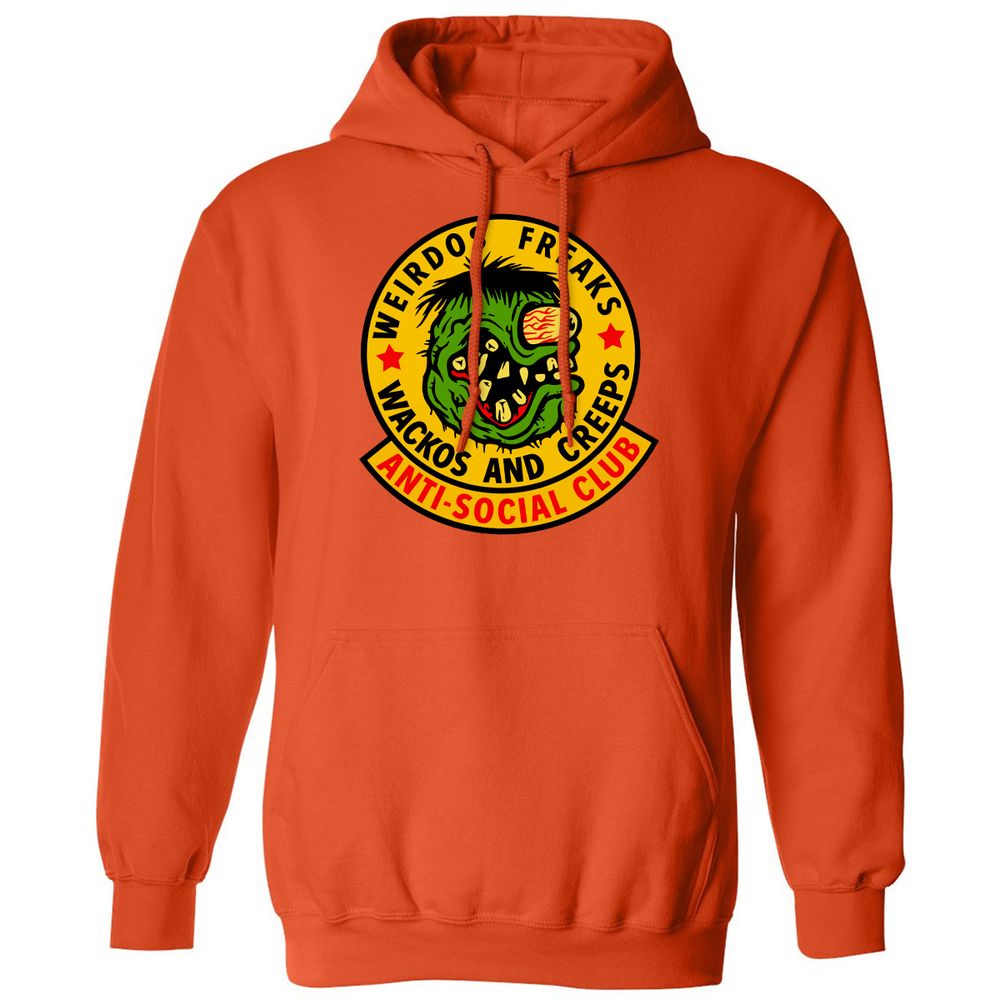Classic Unisex Hoodie - DV5QBQXL - Orange - 10