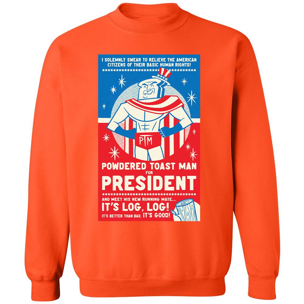 Classic Unisex Sweatshirt - Q32G77ZU - Orange - 10