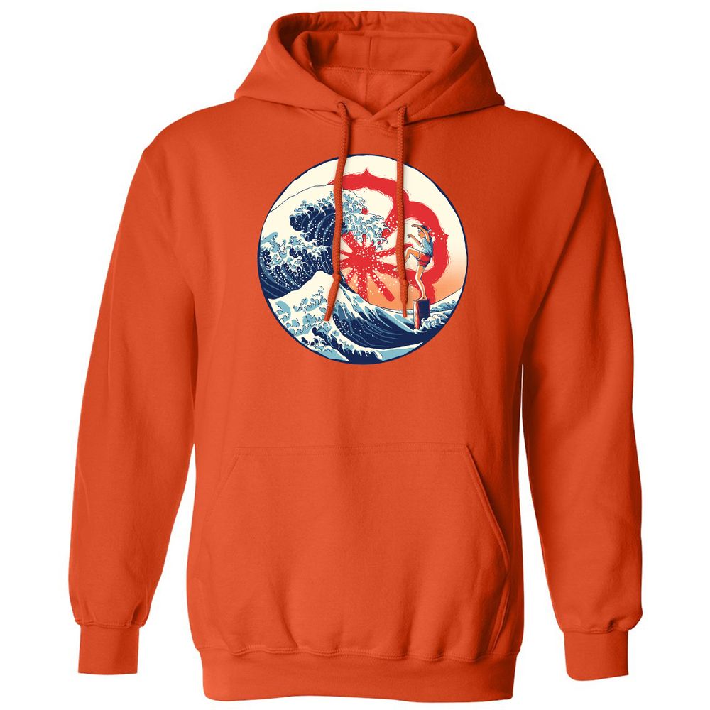 Classic Unisex Hoodie - X4NFAX4E - Orange - 10