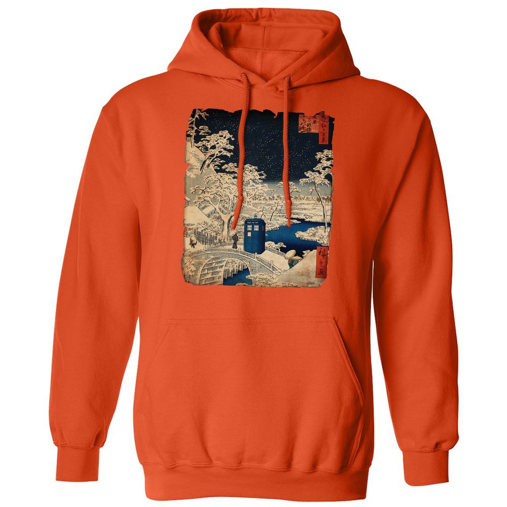 Classic Unisex Hoodie - HJ3KZJ1T - Orange - 10