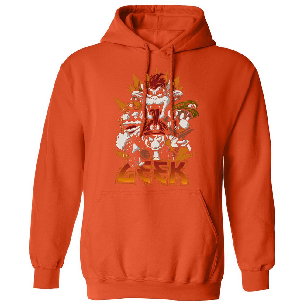 Classic Unisex Hoodie - 7DWFE7BY - Orange - 10